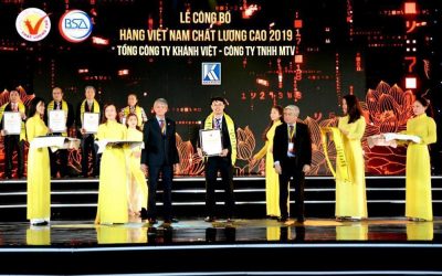 Khatoco Fashion Brand is honored to be voted as “High Quality Vietnamese Goods 2019”