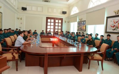 Opening the training course for the self-defense force of Khanh Viet Corporation