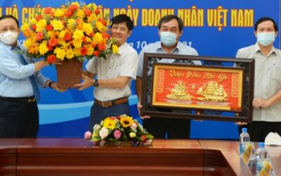 Khanh Hoa provincial leaders visit Khanh Viet Corporation (Khatoco) on the occasion of Vietnamese Entrepreneurs’ Day