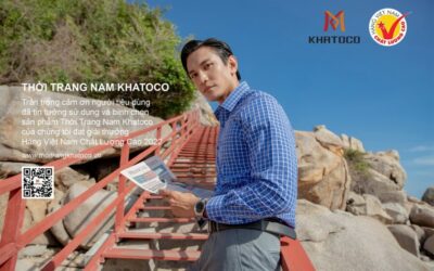 Khatoco Fashion Brand for men achieves the Title “High-Quality Vietnamese Products 2022”