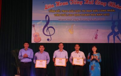 The work “Khatoco’s Rhythm of Life” of the Grassroots Trade Union of Khatoco Khanh Hoa Cigarette Factory wins the first prize in the contest “Rhythm of Khanh Hoa’s Workers, Officials and Labor in 2022”